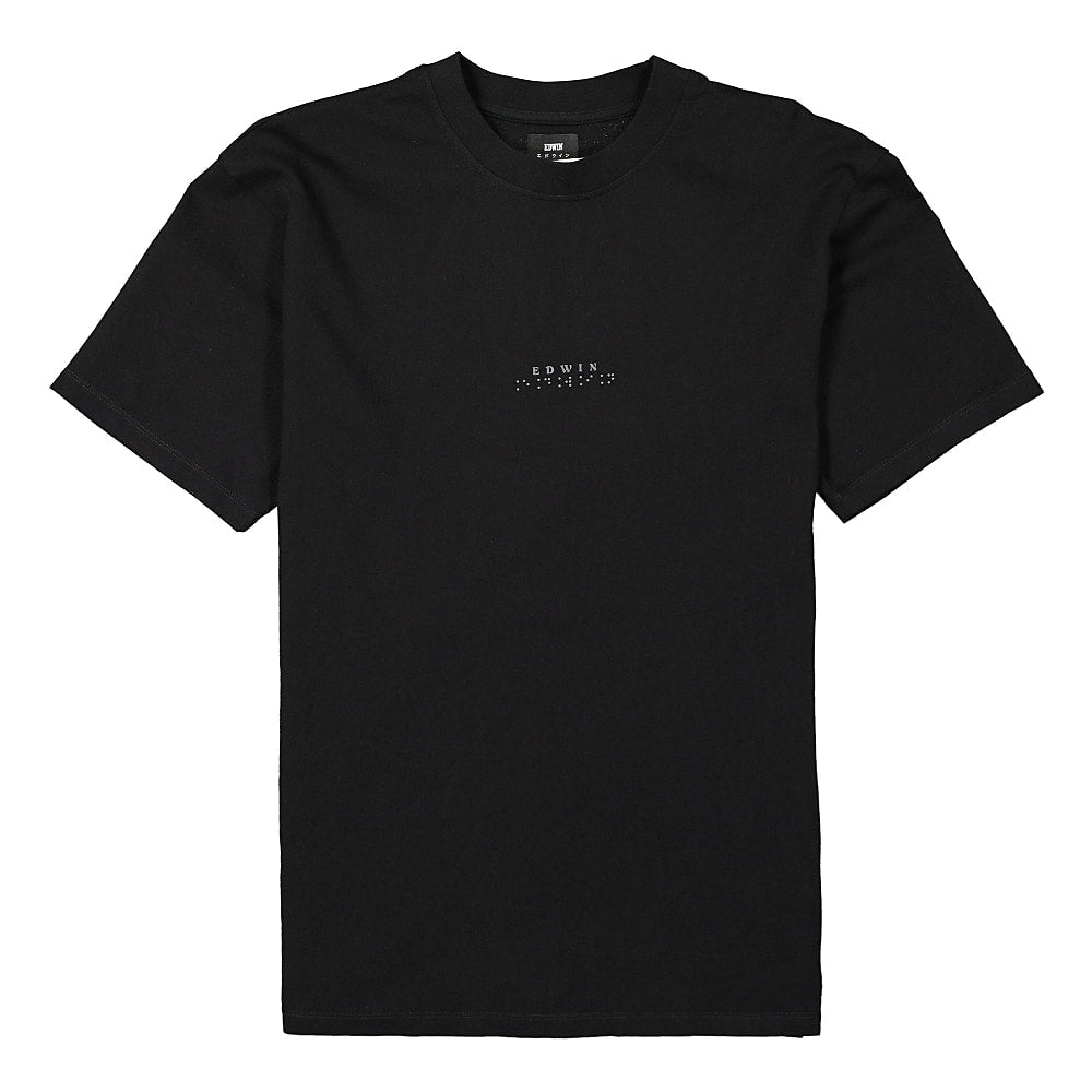 Edwin Nazo TS Single Jersey Black T-Shirts I029327.89.67.03 | Overkill