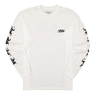 Carhartt WIP Relevant Parties x Carhartt WIP L/S Ninja Tune T-Shirt White / Black Longsleeves I029378.02.90.03 | Overkill