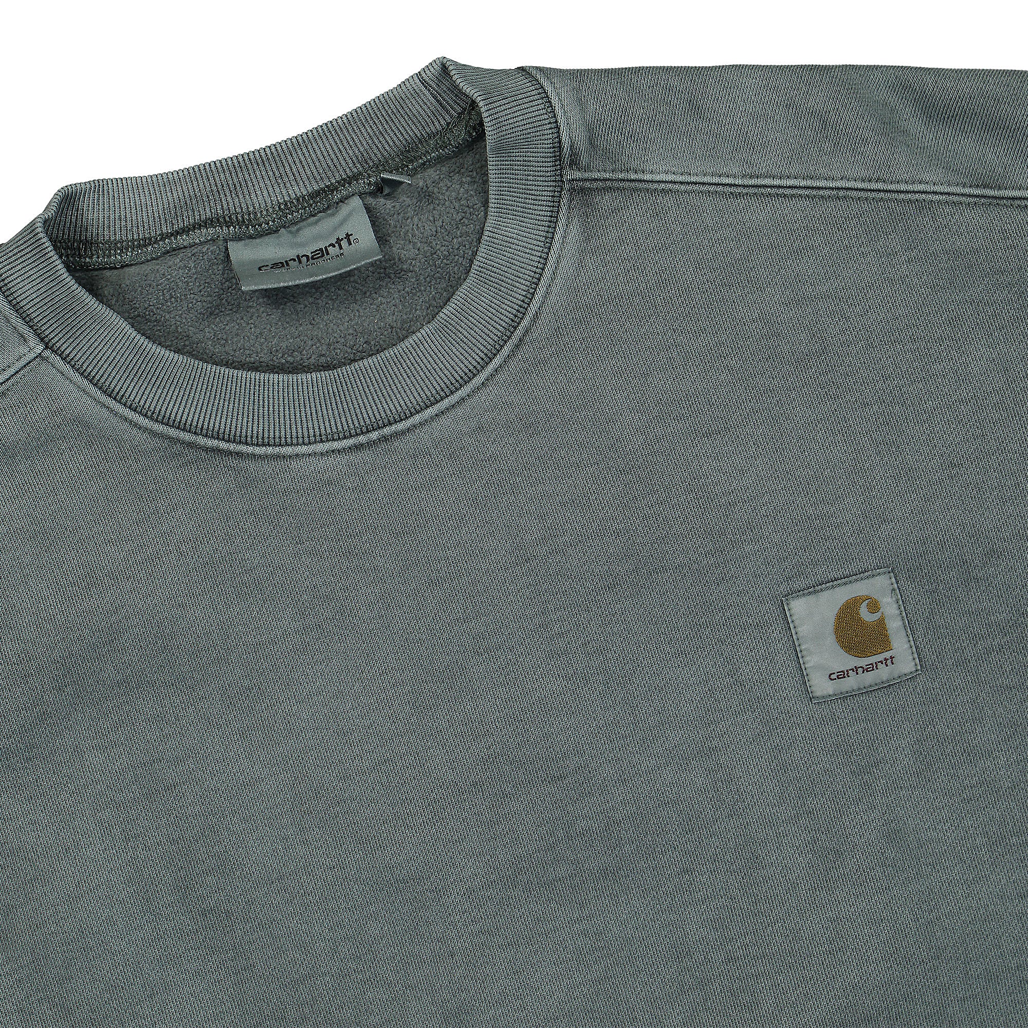 Carhartt WIP Vista Sweat Eucalyptus Sweatshirts Close-up | Overkill