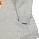 Carhartt WIP Hooded Chocolate Bar Sweat Grey Heather Hoodies Detailfoto | Overkill