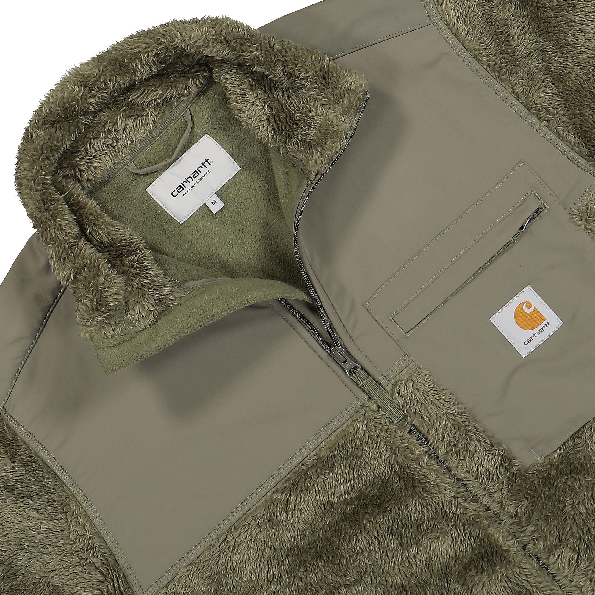 Carhartt WIP Jackson Sweat Jacket Seaweed Jackets Close-up | Overkill
