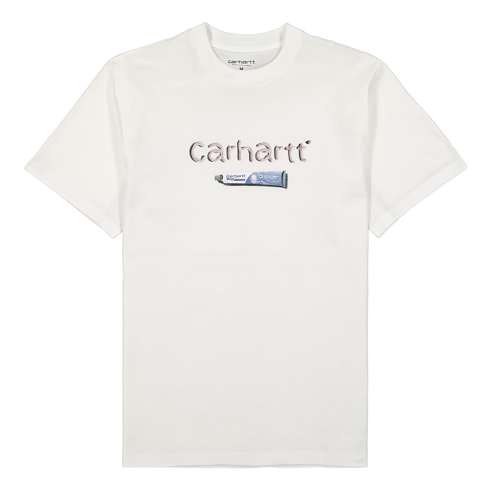 Carhartt WIP S/S Toothpaste T-Shirt White T-Shirts I029605.02.XX.03 | Overkill