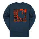 Carhartt WIP L/S Grid C T-Shirt Admiral Longsleeves Material | Overkill