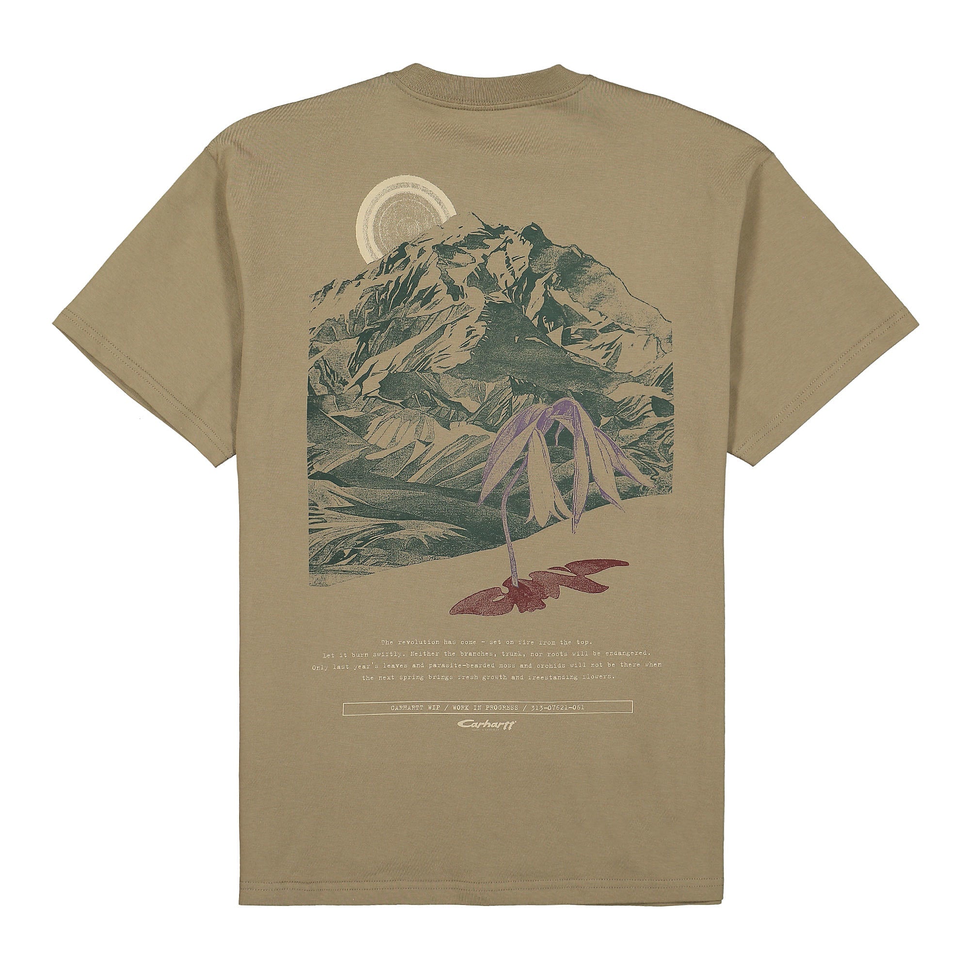 Carhartt WIP S/S Mountain T-Shirt Tanami T-Shirts Material | Overkill