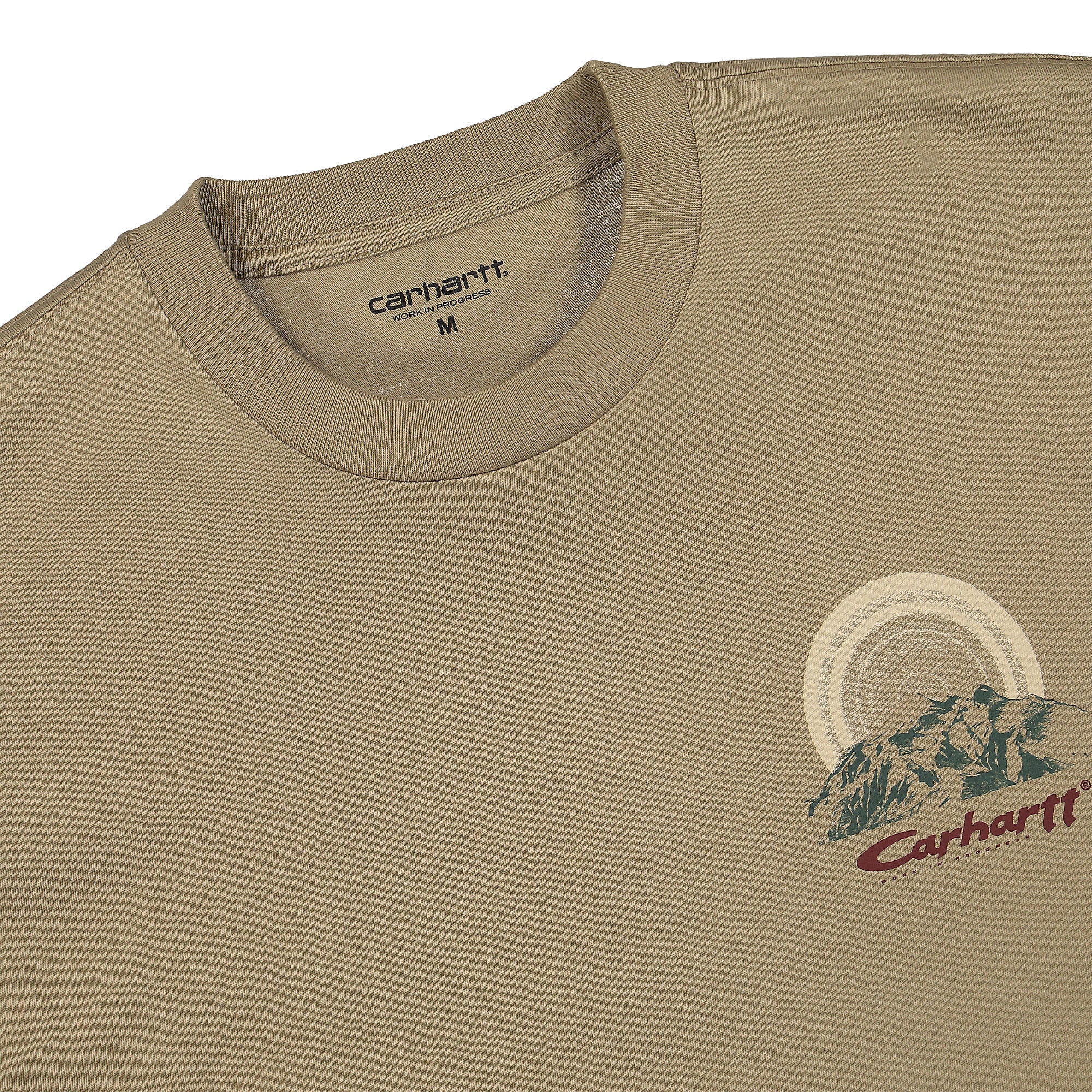 Carhartt WIP S/S Mountain T-Shirt Tanami T-Shirts Close-up | Overkill