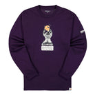 Carhartt WIP L/S Kogancult Level T-Shirt Dark Iris Longsleeves I029630.0EO.XX.03 | Overkill