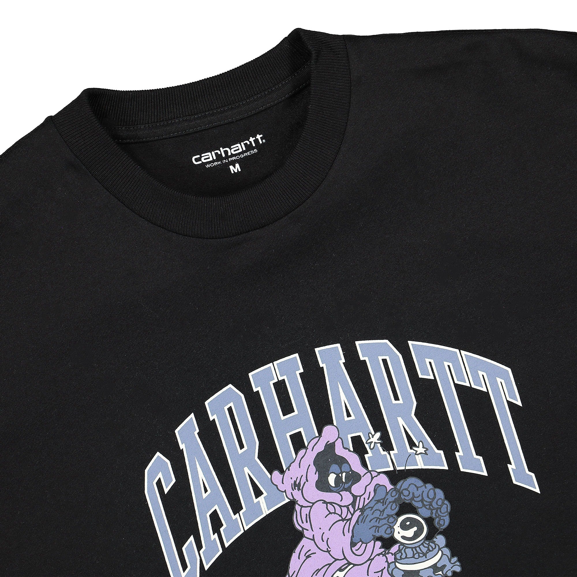 Carhartt WIP S/S Kogancult Crystal T-Shirt Black T-Shirts Close-up | Overkill