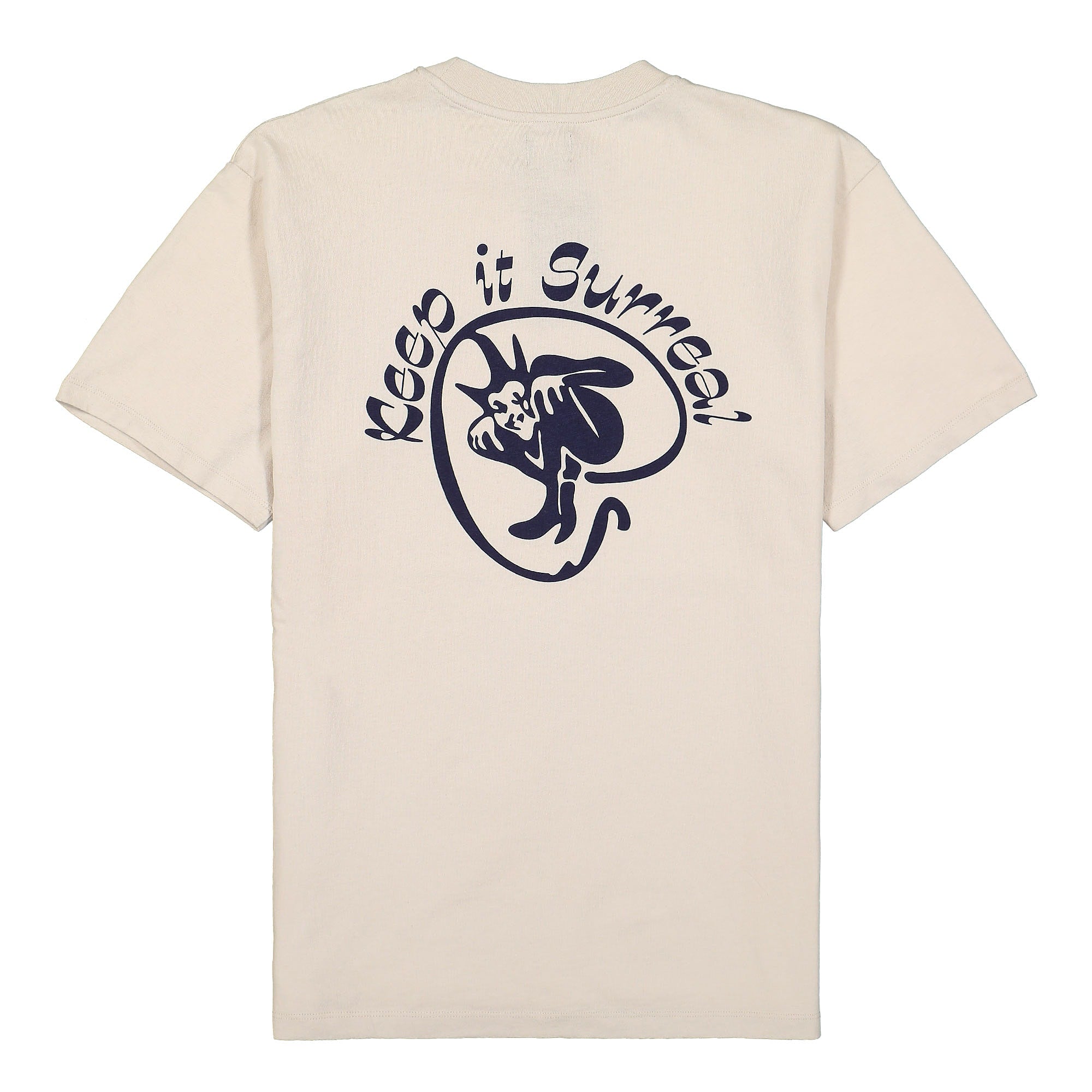 Edwin Keep It Surreal TS Single Jersey Silver Grey T-Shirts Material | Overkill