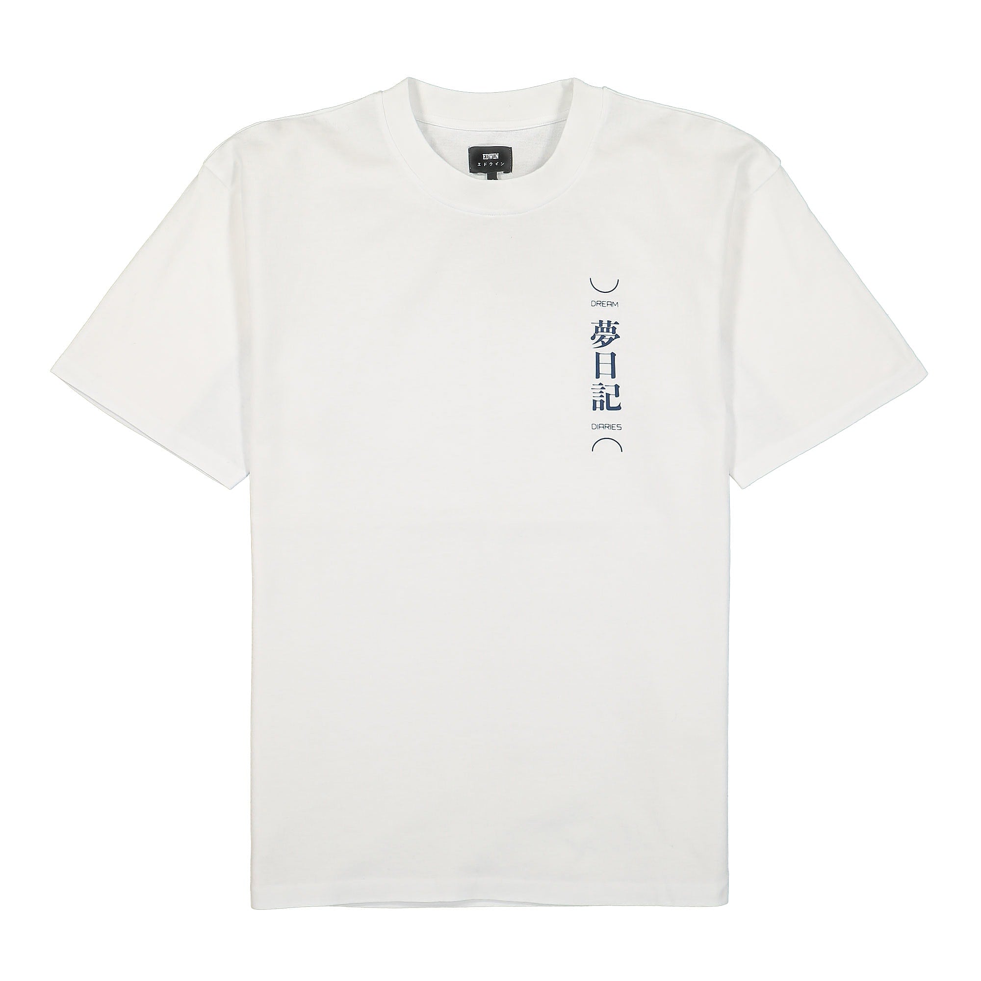 Edwin Dream Diaries TS Single Jersey White T-Shirts I029693.02.67.03 | Overkill