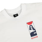 Edwin Cloudy TS Single Jersey White T-Shirts Close-up | Overkill