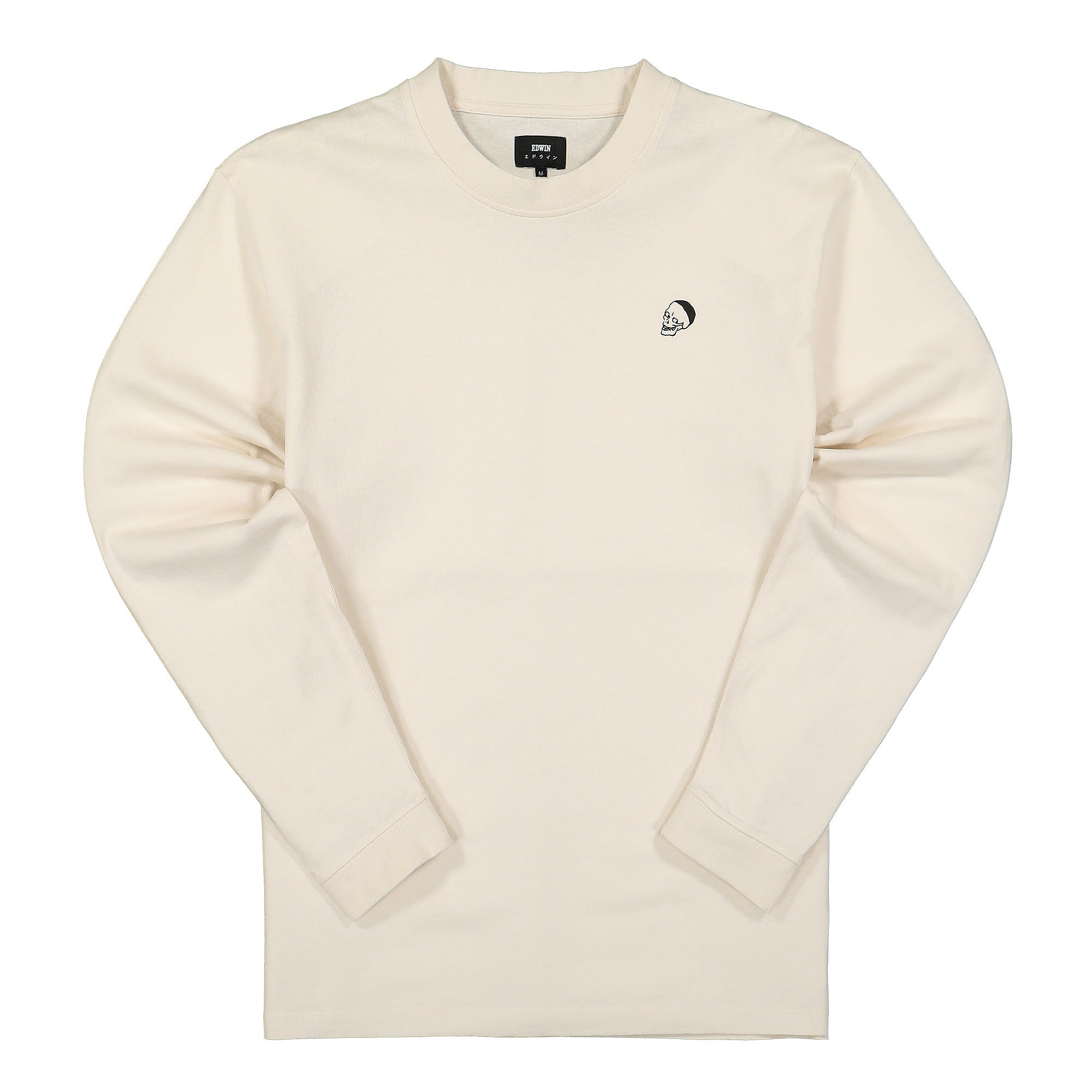 Edwin Tripping In Hell TS LS Single Jersey Whisper White Longsleeves I029704.WHW.67.03 | Overkill