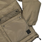 Edwin Nakkia Puffa Jacket Dark Ash Unwashed Puffer Jackets Detailfoto | Overkill