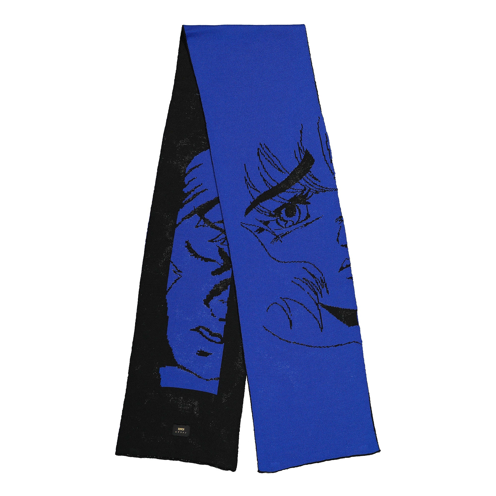 Edwin Two Faces Apollo Scarf Blue Scarves I029758.01.67.06 | Overkill