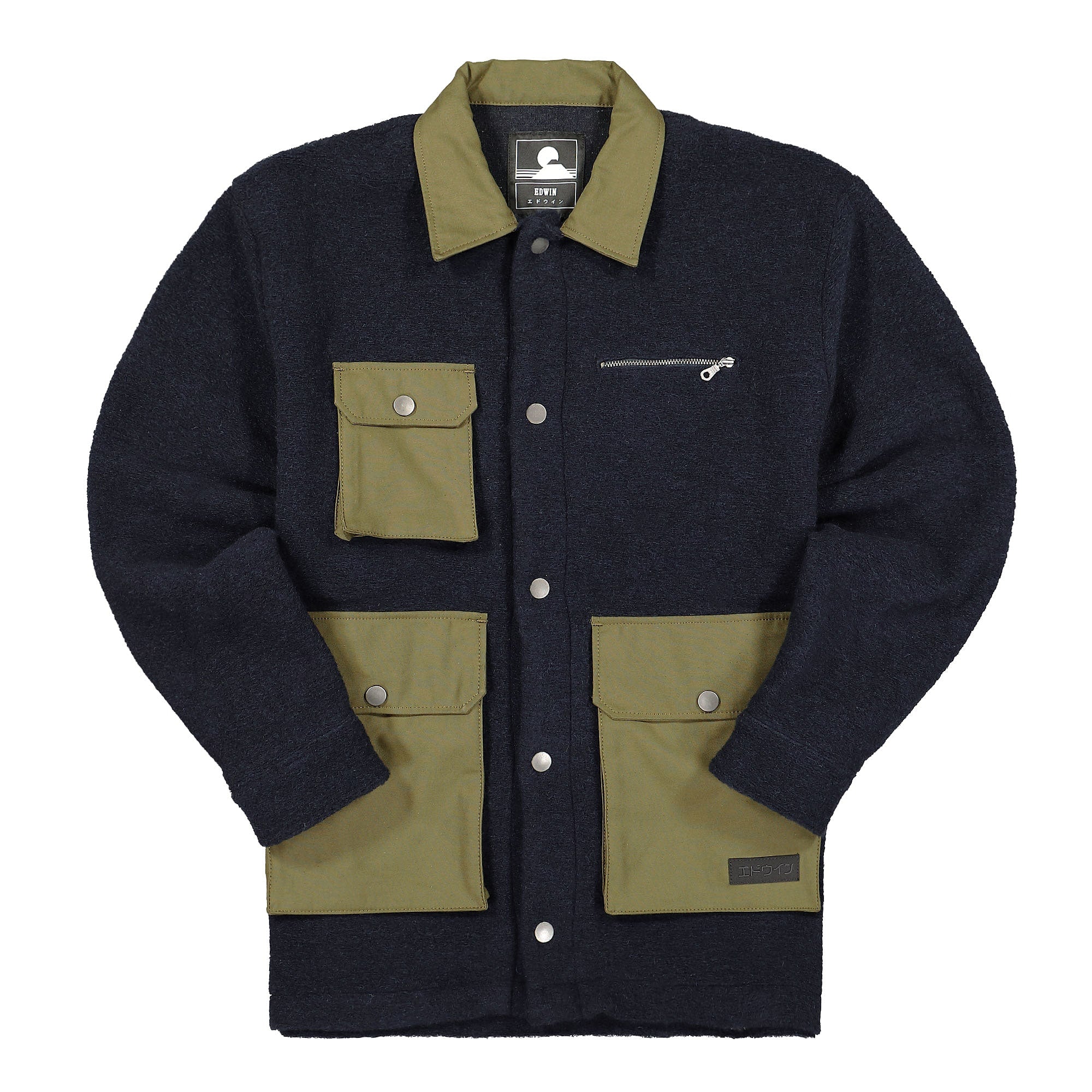 Edwin Outdoor Overshirt Navy Blazer Jackets I029826.NYB.99.03 | Overkill