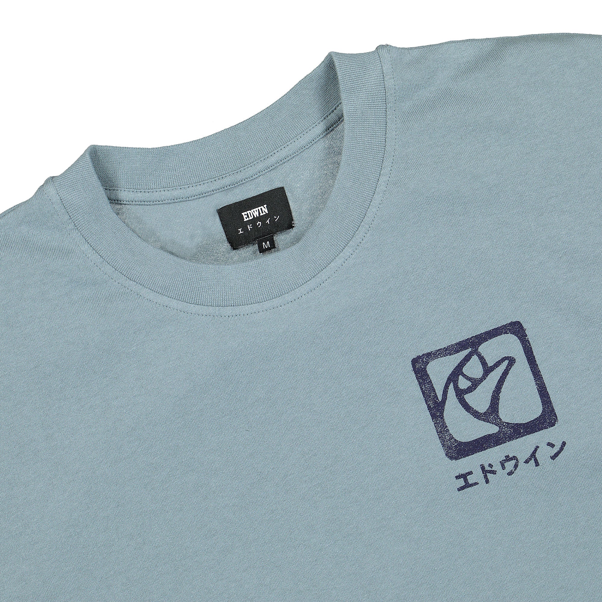 Edwin Hanani TS LS Single Jersey Tarmac Longsleeves Close-up | Overkill