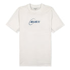 Carhartt WIP S/S Orbit T-Shirt White / Blue T-Shirts I029928.02.90.03 | Overkill