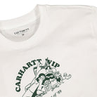 Carhartt WIP S/S Flat Tire T-Shirt White / Treehouse T-Shirts Close-up | Overkill
