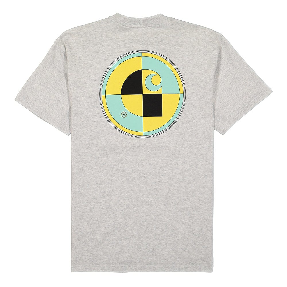 Carhartt WIP S/S Test T-Shirt Ash Heather   Material | Overkill