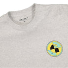 Carhartt WIP S/S Test T-Shirt Ash Heather  Close-up | Overkill