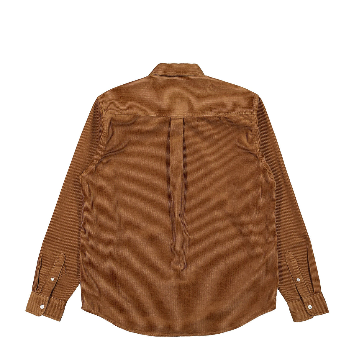 Carhartt WIP L/S Madison Cord Shirt Hamilton Brown / Black Shirts Material | Overkill