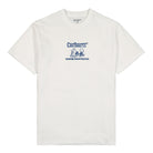 Carhartt WIP S/S Schools Out T-Shirt White / Blue T-Shirts I029976.0IY.XX.03 | Overkill