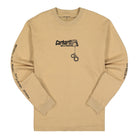 Carhartt WIP L/S Scramble T-Shirt Dusty H Brown / Black Longsleeves I029984.0IA.XX.03 | Overkill