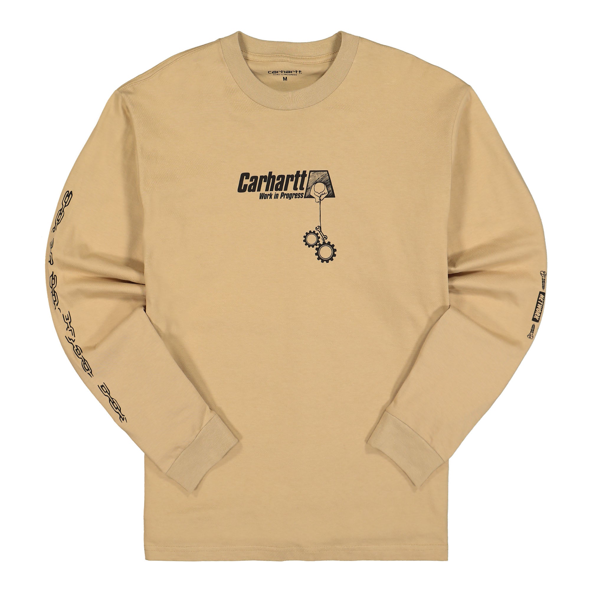 Carhartt WIP L/S Scramble T-Shirt Dusty H Brown / Black Longsleeves I029984.0IA.XX.03 | Overkill