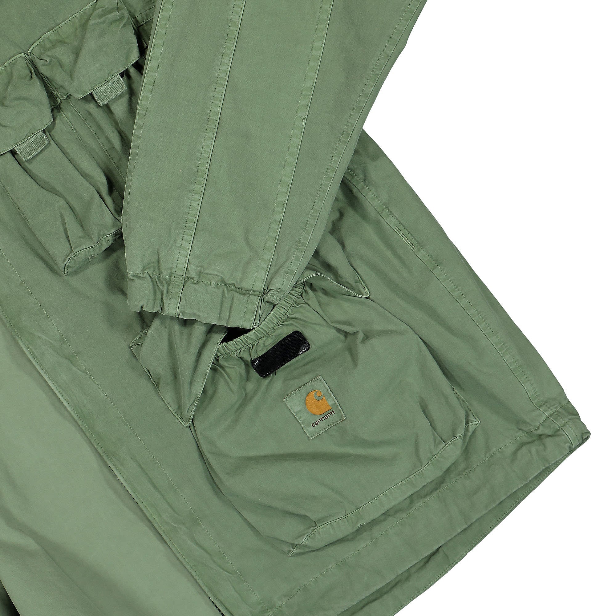 Carhartt WIP Berm Jacket Dollar Green Windbreaker Detailfoto | Overkill