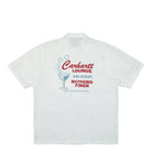 Carhartt WIP S/S Lounge Shirt White T-Shirts Close-up | Overkill