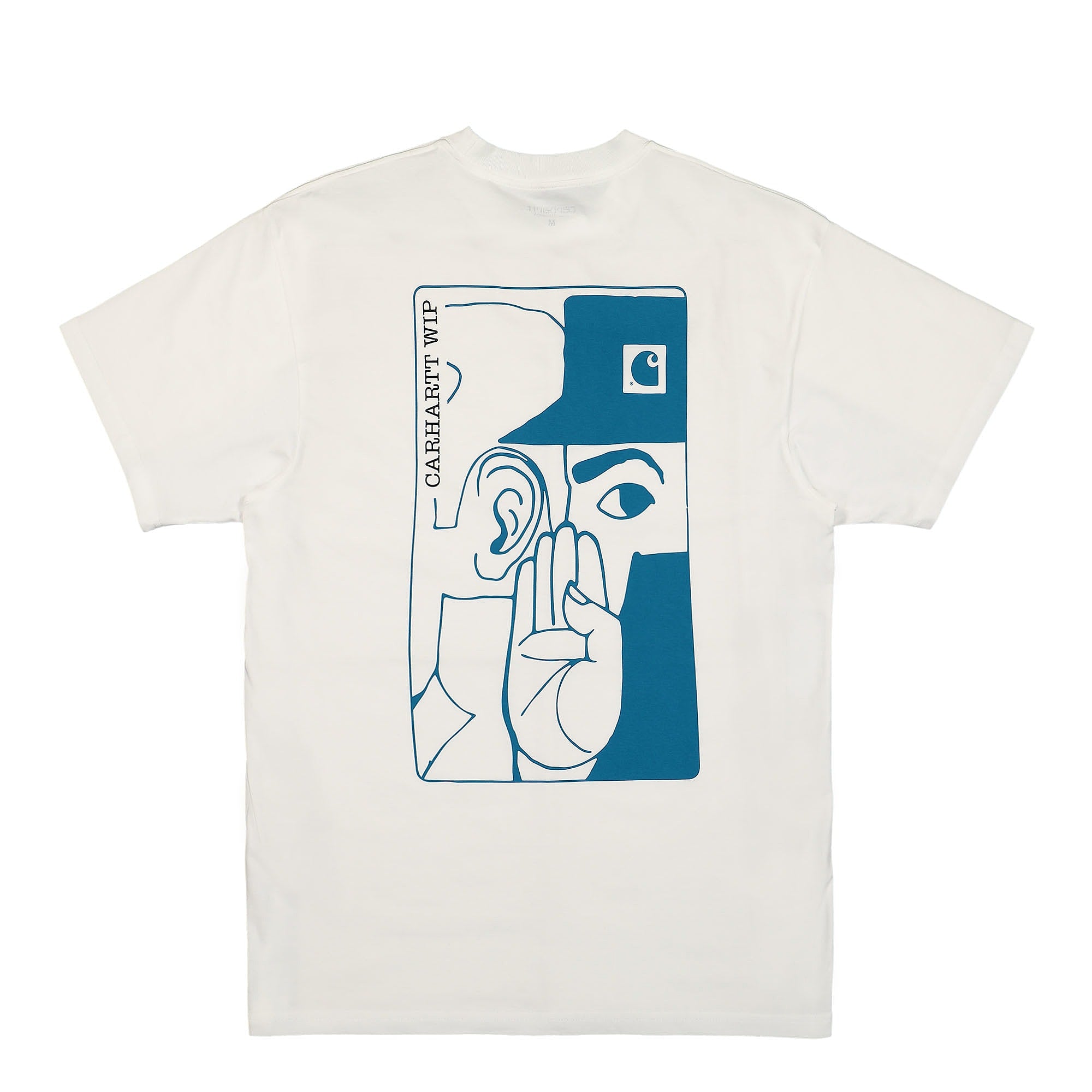 Carhartt WIP Whisper T-Shirt White T-Shirts Material | Overkill