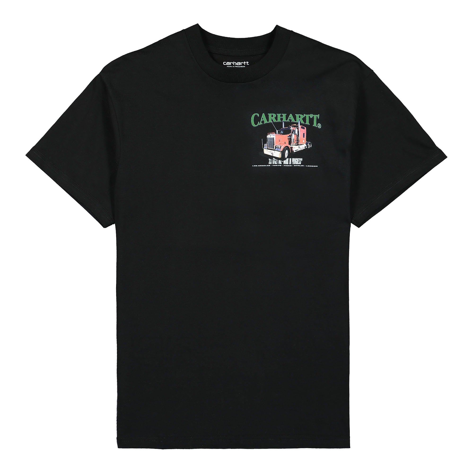 Carhartt WIP S/S On The Road Tee Black T-Shirts I030215.89.XX.03 | Overkill