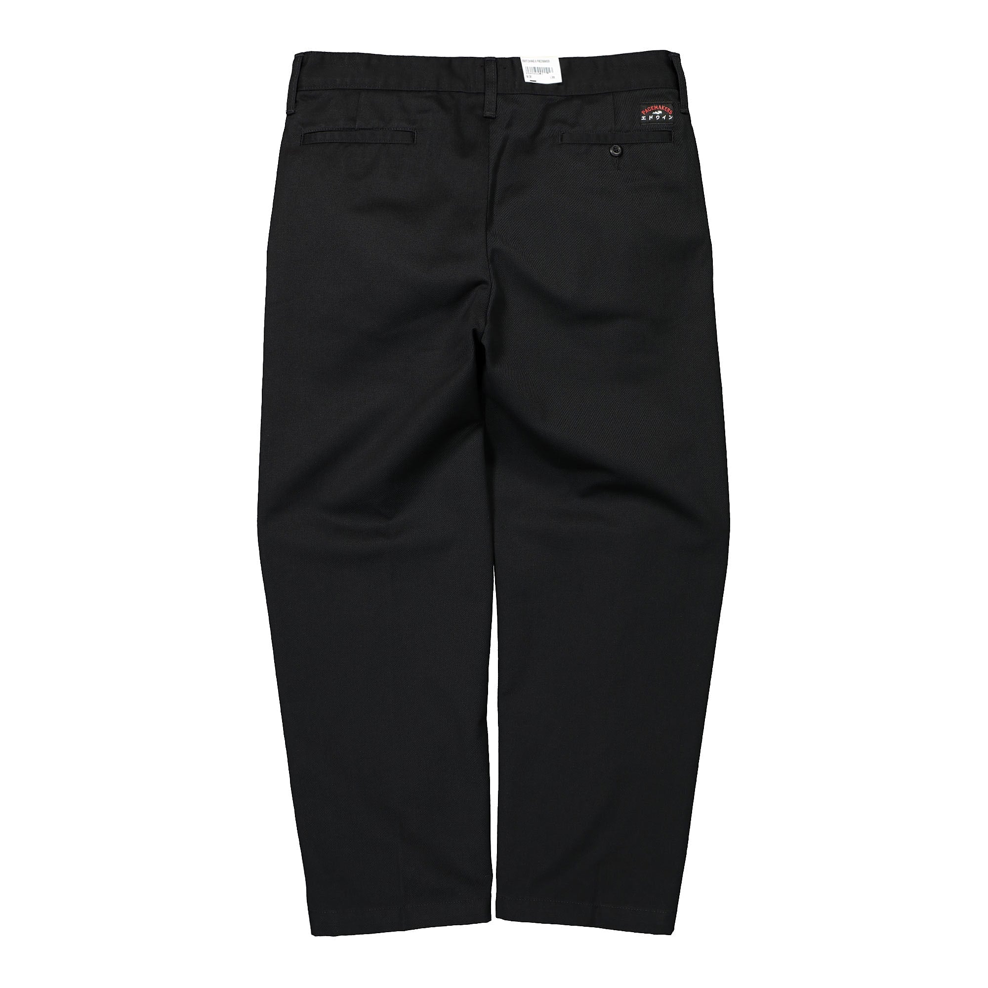 Edwin Zoot Chino Black Casual Pants Material | Overkill