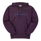 Carhartt WIP Hooded Sweat Dark Iris / Gold Viola Hoodies I030230.0IR.XX.03 | Overkill