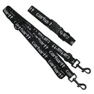 Carhartt WIP Script Dog Leash & Collar Black / White Various I030251.0D2.XX.06 | Overkill