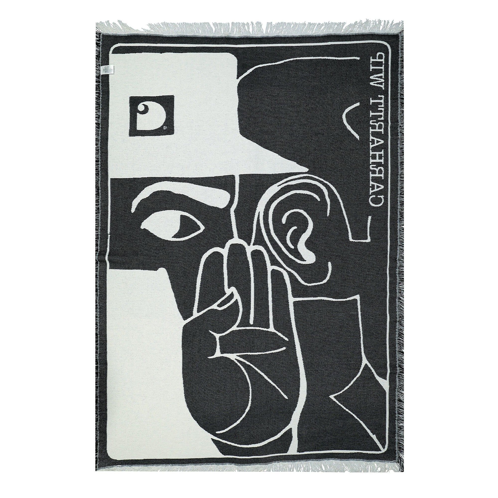Carhartt WIP Whisper Woven Blanket Wax / Black Blankets  Material | Overkill