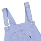 Carhartt WIP Bib Overall Straight Icy Water Faded Overalls Close-up | Overkill