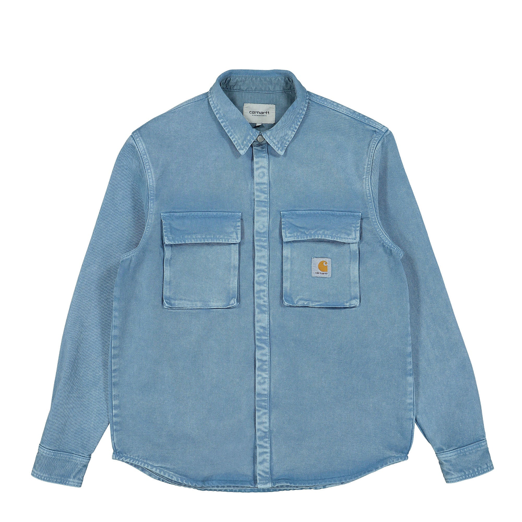 Carhartt WIP Monterey Shirt Jac Icy Water Shirts I030291.0NW.WD.03 | Overkill