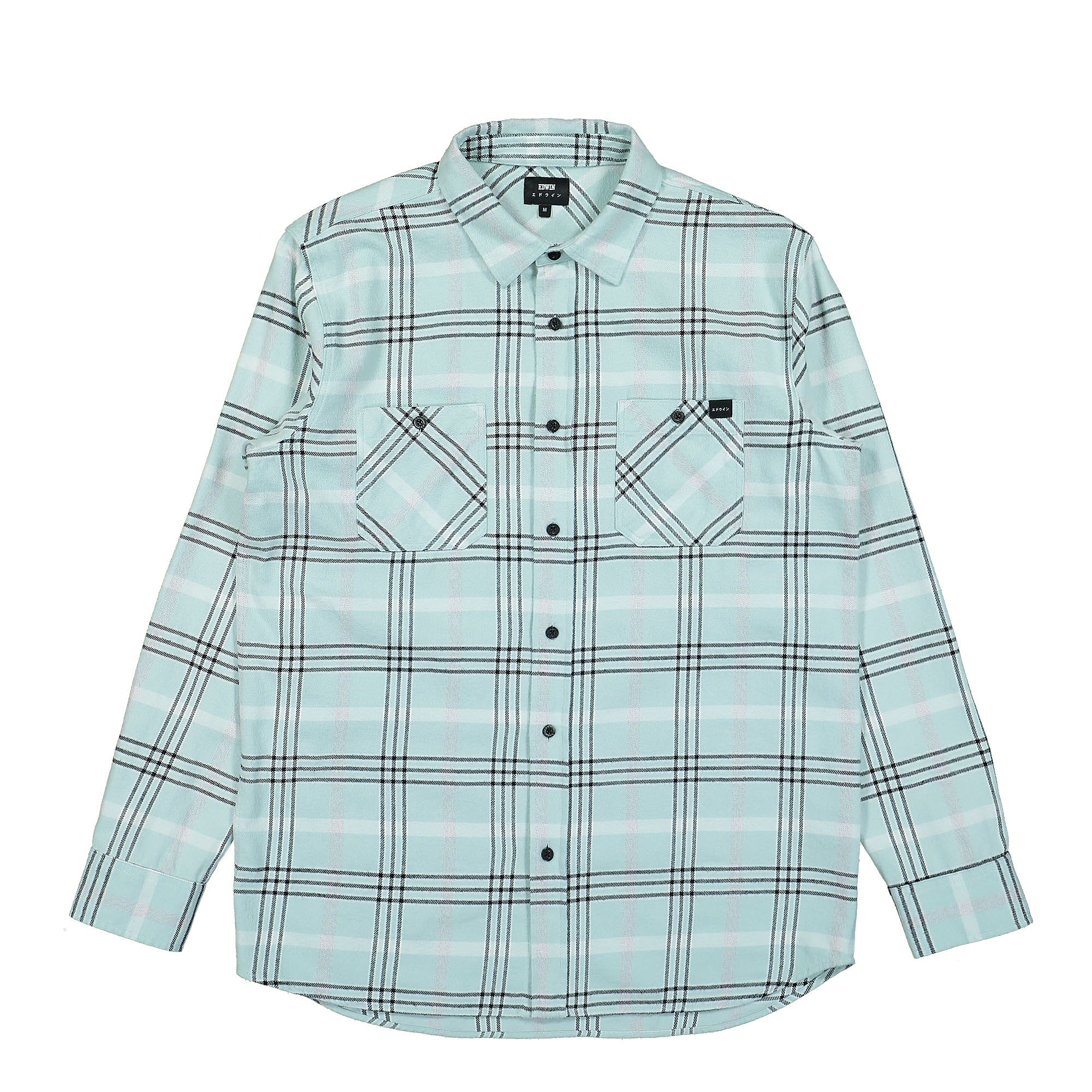 Edwin Labour LS Shirt Starlight Blue Shirts I030314.0WU.67.03 | Overkill