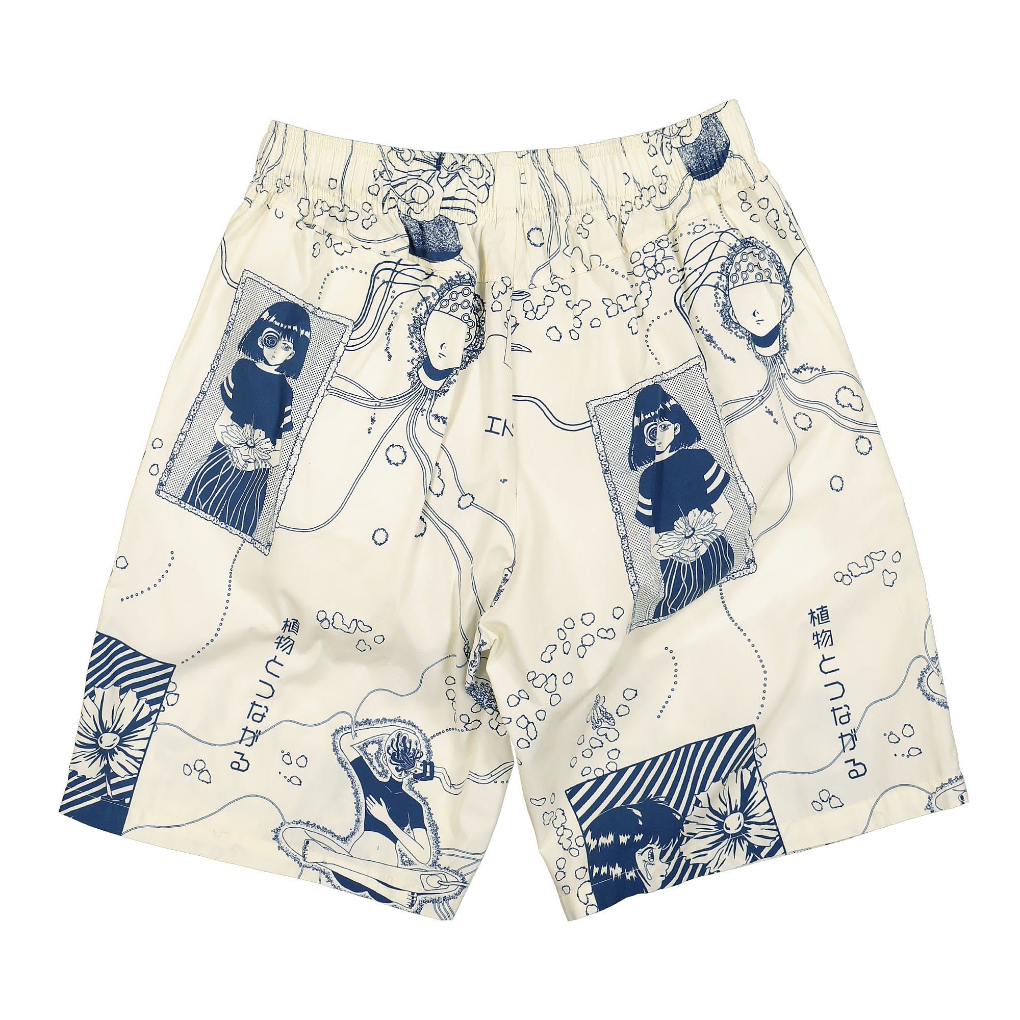 Edwin Wires Bloom Short Wires Bloom AOP Shorts Material | Overkill