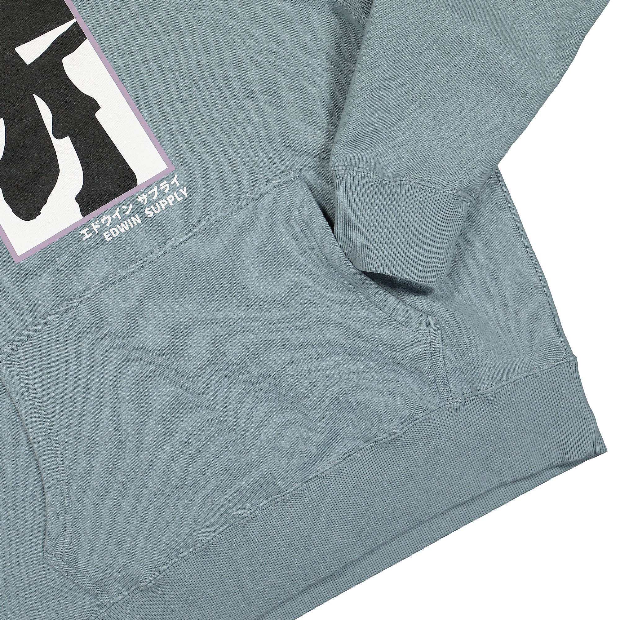 Edwin Shrooms Hoodie Tarmac garment Hoodies Detailfoto | Overkill