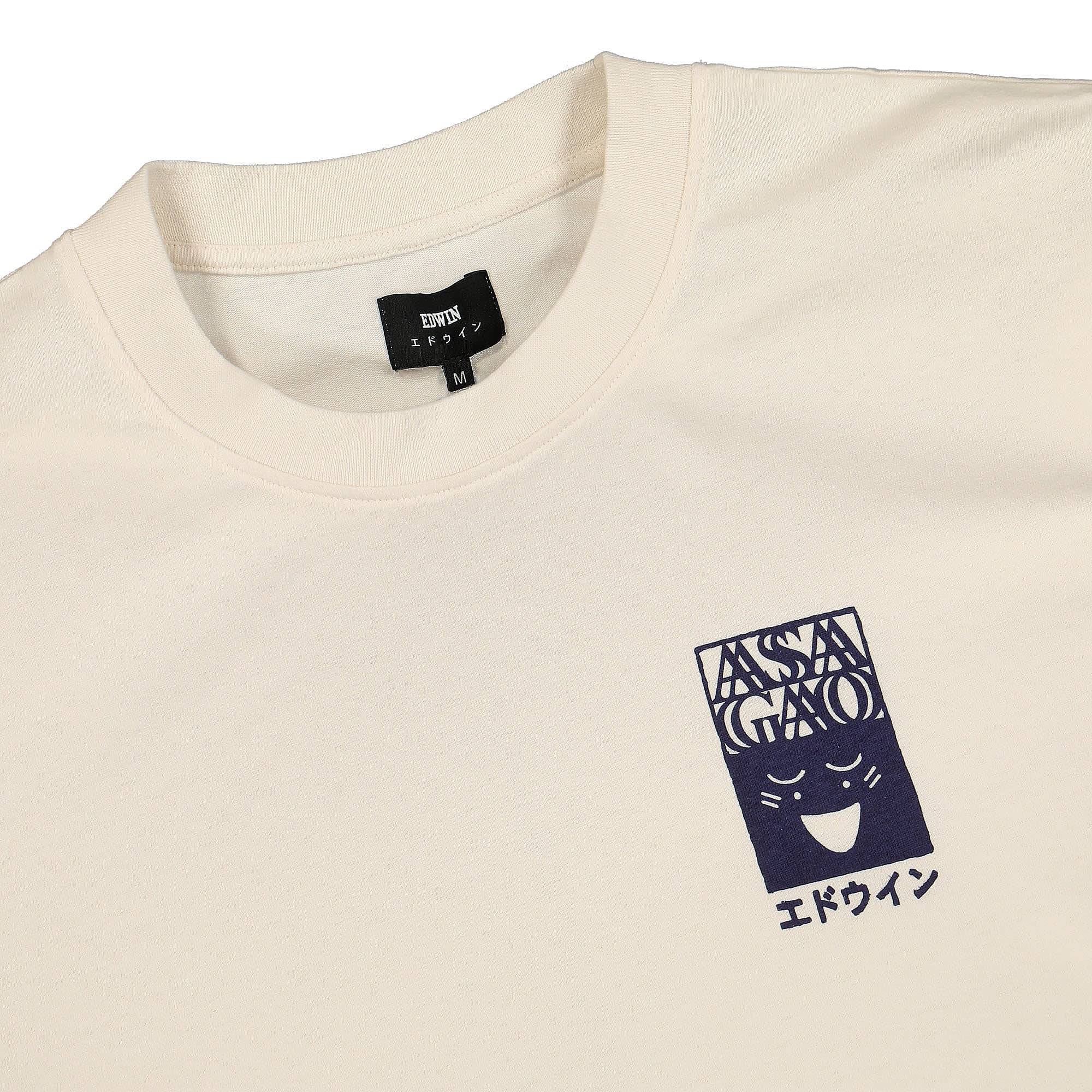Edwin Early Call TS Single Jersey Whisper White T-Shirts Close-up | Overkill