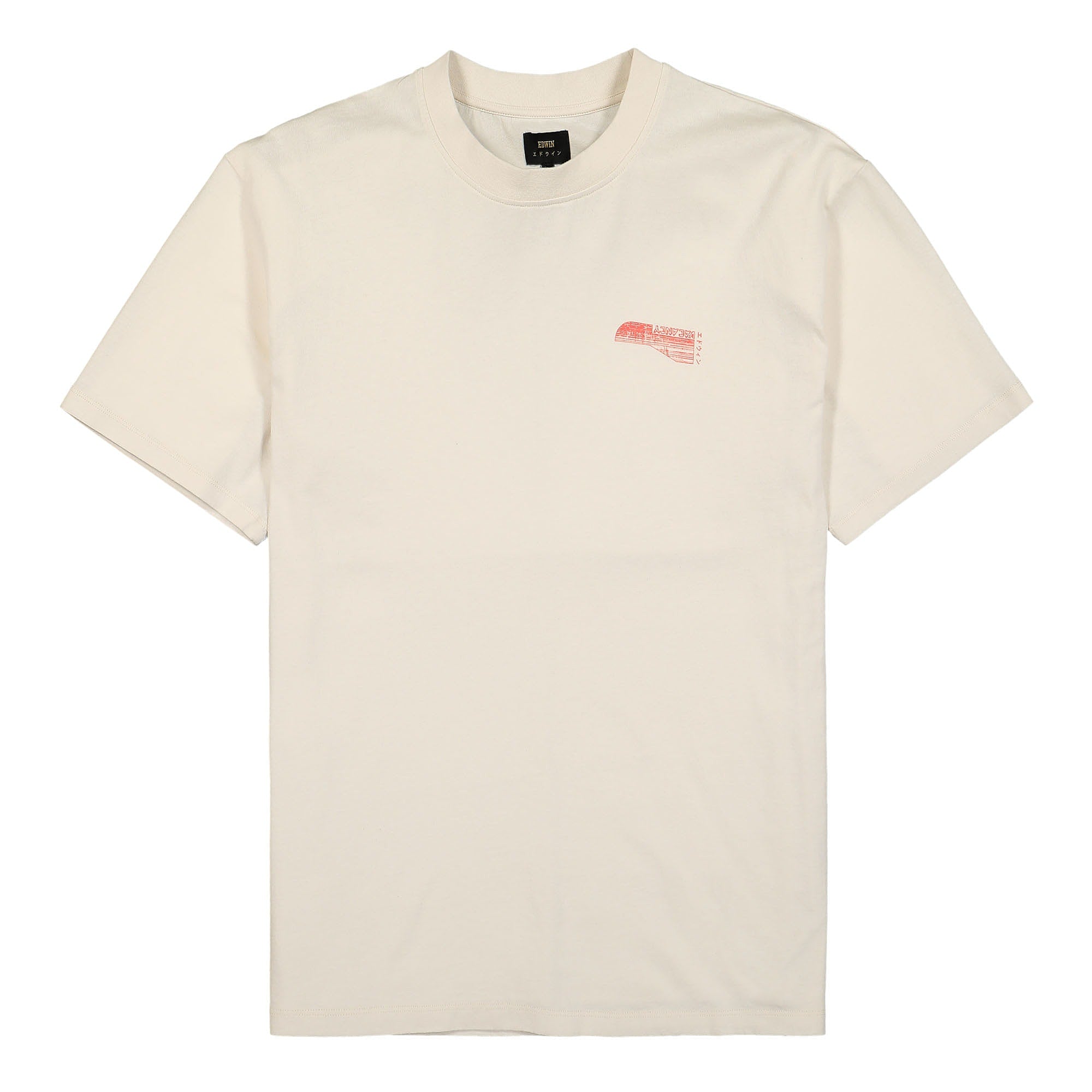 Edwin Second Self TS Single Jersey Whisper White T-Shirts I030387.WHW.67.03 | Overkill