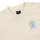 Edwin Satoyama Experience TS LS Single Jersey Whisper White Longsleeves Close-up | Overkill
