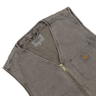 Carhartt WIP Arbor Vest Black Faded Vests Close-up | Overkill