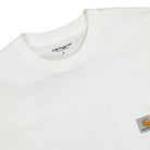 Carhartt WIP S/S Local Pocket T-Shirt White / Black T-Shirts Material | Overkill