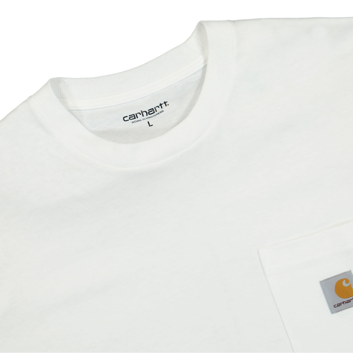 Carhartt WIP S/S Local Pocket T-Shirt White / Black T-Shirts Material | Overkill