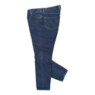 Edwin Loose Tapered Yoshiko Left Hand Denim Blue Jeans Close-up | Overkill