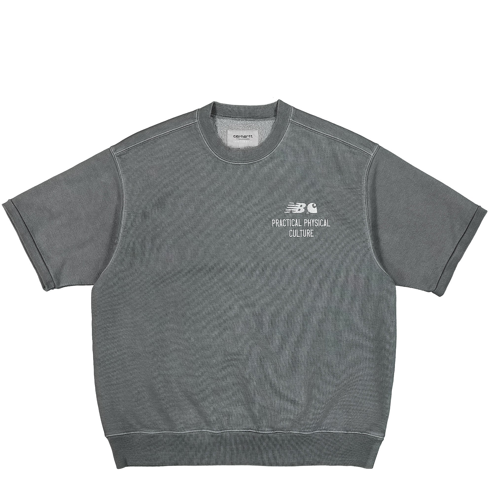 Carhartt WIP New Balance x Carhartt WIP S/S Sweatshirt Shiver / Wax T-Shirts I030716.11S.GD.03 | Overkill