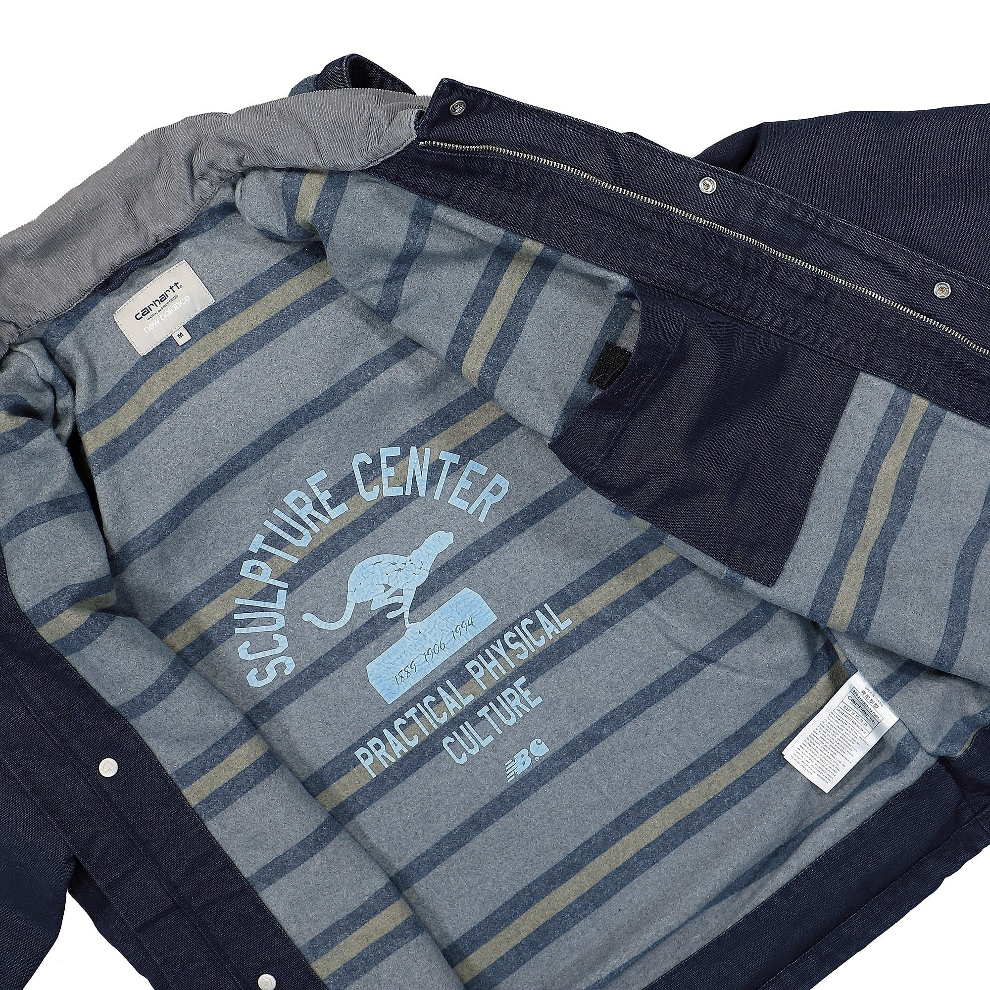 Carhartt WIP New Balance x Carhartt WIP Arcan Jacket Dark Navy / Stone Washed Jackets Detail view 1 | Overkill