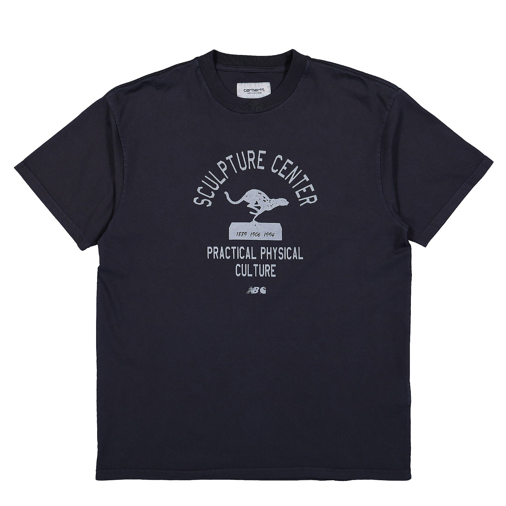 Carhartt WIP New Balance x Carhartt WIP S/S Shirt Dark Navy / Wax T-Shirts I030725.0CO.GD.03 | Overkill